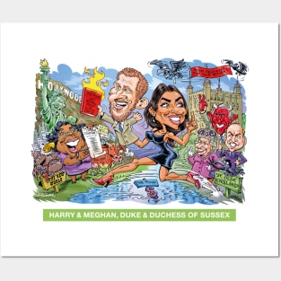 Harry and Meghan Posters and Art